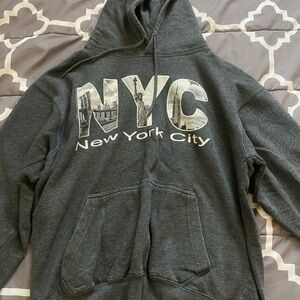NYC sweatshirt grey